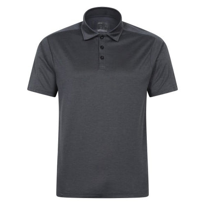 Front - Mountain Warehouse Mens Volley IsoCool Polo Shirt