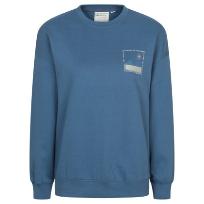 Front - Mountain Warehouse Womens/Ladies Conwall Graphic Sweatshirt
