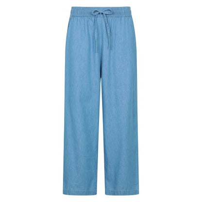 Front - Mountain Warehouse Womens/Ladies Astra Chambray Trousers