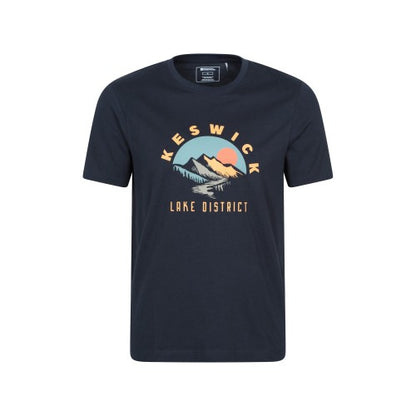 Front - Mountain Warehouse Mens Keswick Short-Sleeved T-Shirt