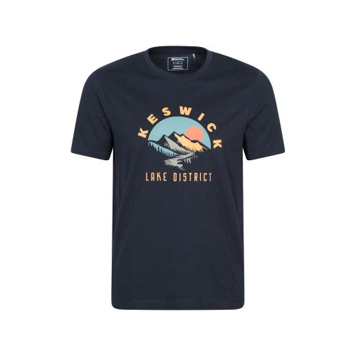 Front - Mountain Warehouse Mens Keswick Short-Sleeved T-Shirt