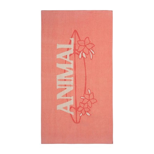 Front - Animal Classic Floral Cotton Towel