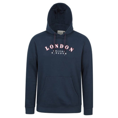 Front - Mountain Warehouse Mens Regional London Graphic Hoodie