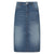 Front - Mountain Warehouse Womens/Ladies Ash Denim A-line Skirt