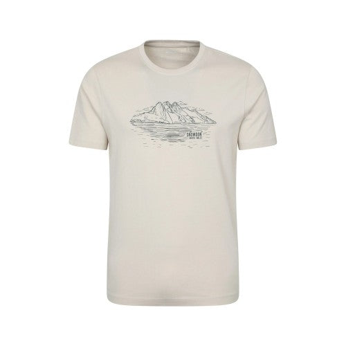 Front - Mountain Warehouse Mens Snowdon Mountain Short-Sleeved T-Shirt