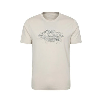 Front - Mountain Warehouse Mens Snowdon Mountain Short-Sleeved T-Shirt