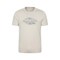 Front - Mountain Warehouse Mens Snowdon Mountain Short-Sleeved T-Shirt