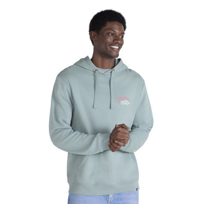 Front - Animal Mens River Worldwide Freeride Back Print Hoodie
