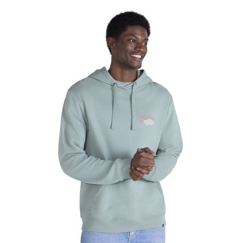 Front - Animal Mens River Worldwide Freeride Back Print Hoodie