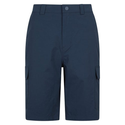 Front - Mountain Warehouse Mens Delta Stretch Cargo Shorts