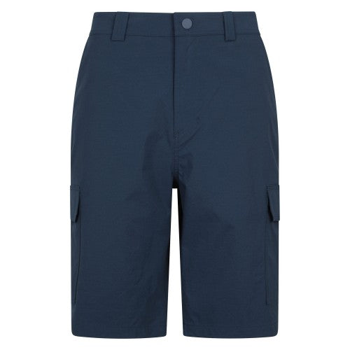 Front - Mountain Warehouse Mens Delta Stretch Cargo Shorts