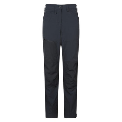 Front - Mountain Warehouse Womens/Ladies Pendle Panelled Work Trousers