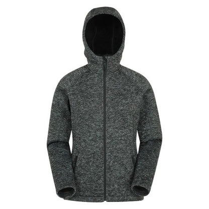 Front - Mountain Warehouse Womens/Ladies Nevis Faux Fur Lined Full Zip Hoodie