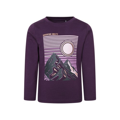 Front - Mountain Warehouse Childrens/Kids Mountain Breathable T-Shirt