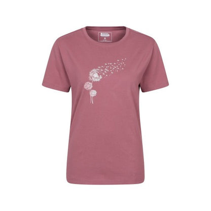 Front - Mountain Warehouse Womens/Ladies Dandelions Lightweight Relaxed Fit T-Shirt