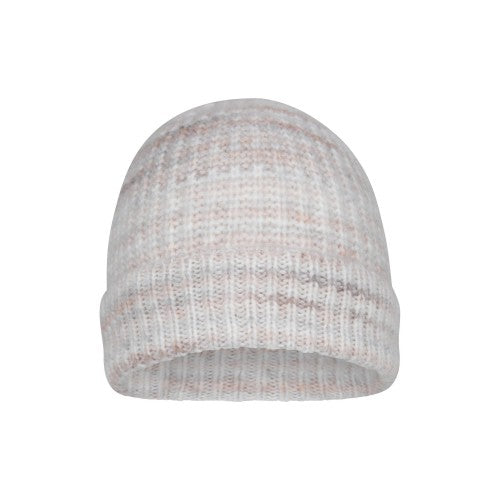 Front - Mountain Warehouse Womens/Ladies Space Dye Faux Fur Lined Beanie