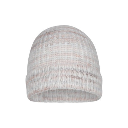 Front - Mountain Warehouse Womens/Ladies Space Dye Faux Fur Lined Beanie