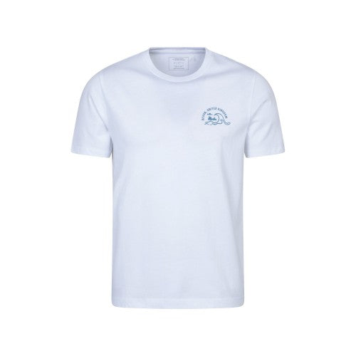 Front - Mountain Warehouse Mens Devon Graphic Short-Sleeved T-Shirt