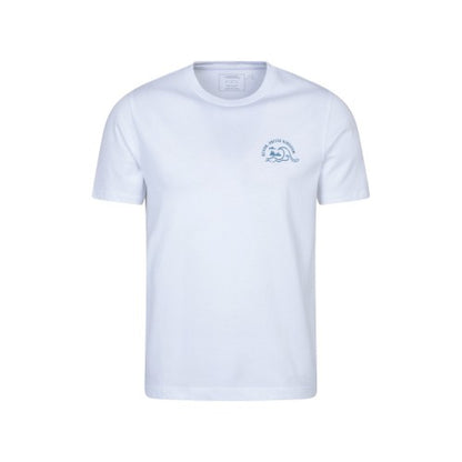 Front - Mountain Warehouse Mens Devon Graphic Short-Sleeved T-Shirt