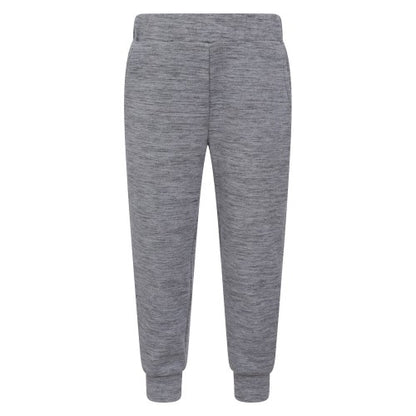 Front - Mountain Warehouse Childrens/Kids Strath Melange Supersoft Jogging Bottoms