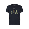 Front - Mountain Warehouse Mens Stay Sharp Graphic T-Shirt