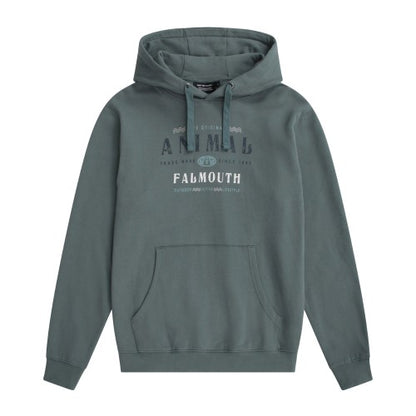 Front - Animal Mens River Bude Graphic Relaxed Fit Hoodie