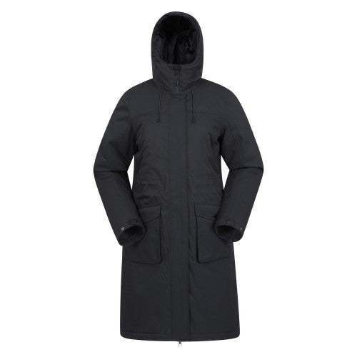 Front - Mountain Warehouse Womens/Ladies Lake Waterproof Padded Jacket