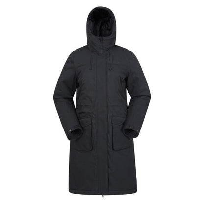 Front - Mountain Warehouse Womens/Ladies Lake Waterproof Padded Jacket