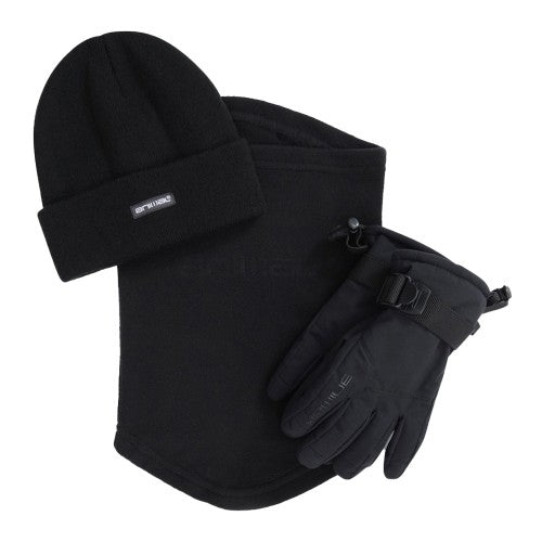 Front - Animal Childrens/Kids Ski Gloves Set