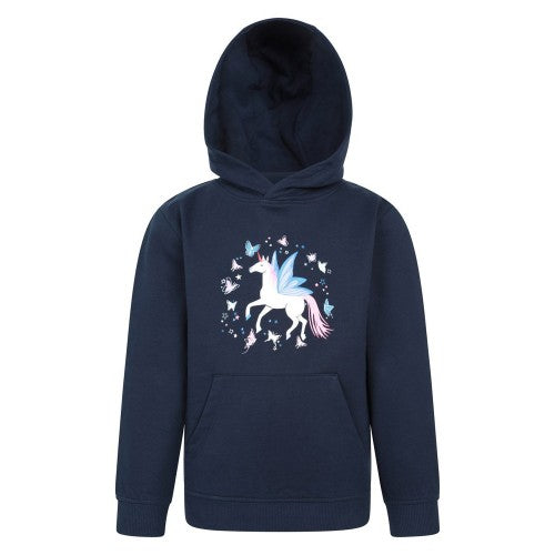 Front - Mountain Warehouse Childrens/Kids Unicorn Hoodie