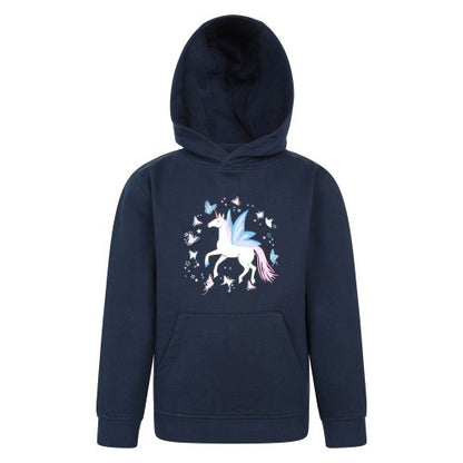 Front - Mountain Warehouse Childrens/Kids Unicorn Hoodie