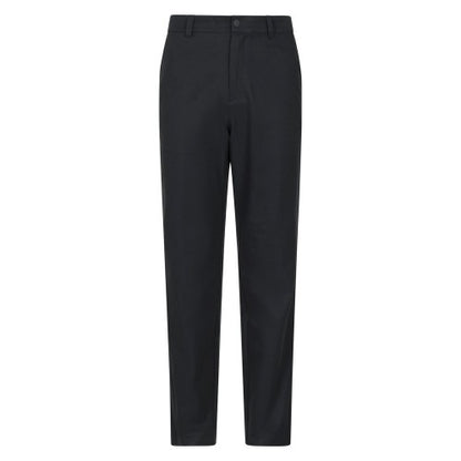 Front - Mountain Warehouse Mens Nature Stretch Chino Trousers