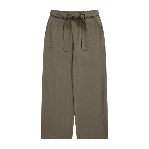 Front - Animal Womens/Ladies High Waist Straight Leg Trousers