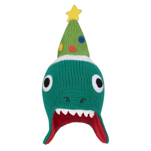 Front - Mountain Warehouse Childrens/Kids Fleece Lined Christmas Winter Hat