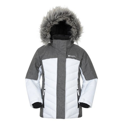 Front - Mountain Warehouse Childrens/Kids Pyrenees Padded Ski Jacket