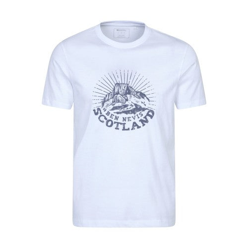 Front - Mountain Warehouse Mens Ben Nevis Scotland Short-Sleeved T-Shirt