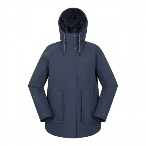 Front - Mountain Warehouse Womens/Ladies Chestnut Waterproof Padded Jacket