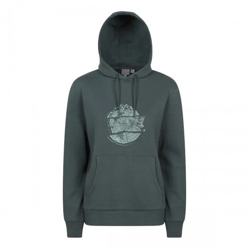 Front - Mountain Warehouse Womens/Ladies Mountain Ring Regular Hoodie