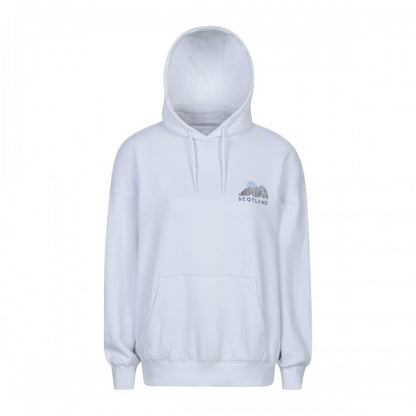 Front - Mountain Warehouse Womens/Ladies Scotland Graphic Relaxed Fit Hoodie