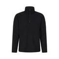 Front - Mountain Warehouse Mens Farland Fleece Lined Half Zip Midlayer