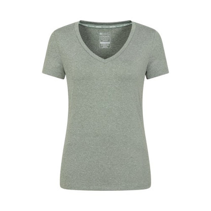 Front - Mountain Warehouse Womens/Ladies Vitality V Neck T-Shirt