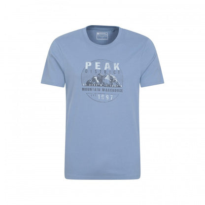 Front - Mountain Warehouse Mens Peak District Short-Sleeved T-Shirt