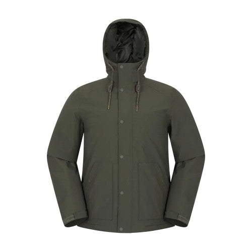 Front - Mountain Warehouse Mens Oak Waterproof Jacket
