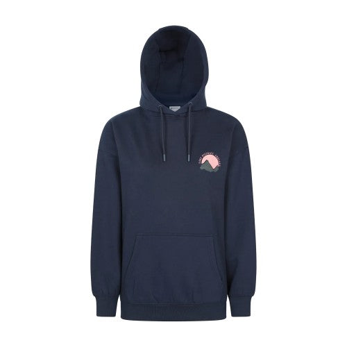 Front - Mountain Warehouse Womens/Ladies Lake District Graphic Relaxed Fit Hoodie
