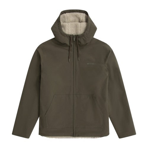 Front - Animal Mens Jack Borg Lined Jacket