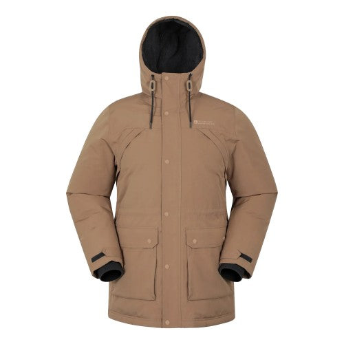 Front - Mountain Warehouse Mens Marlow Waterproof Parka