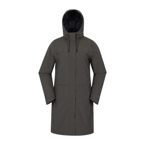 Front - Mountain Warehouse Womens/Ladies Avery Waterproof Long Length Jacket