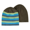 Front - Mountain Warehouse Childrens/Kids Assorted Designs Beanie (Pack of 2)