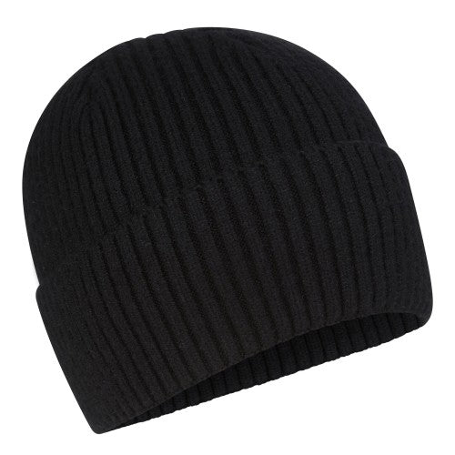 Front - Mountain Warehouse Womens/Ladies IsoTherm Ribbed Faux Fur Lined Beanie