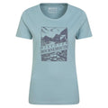 Front - Mountain Warehouse Womens/Ladies Discover Bournemoth Printed T-Shirt